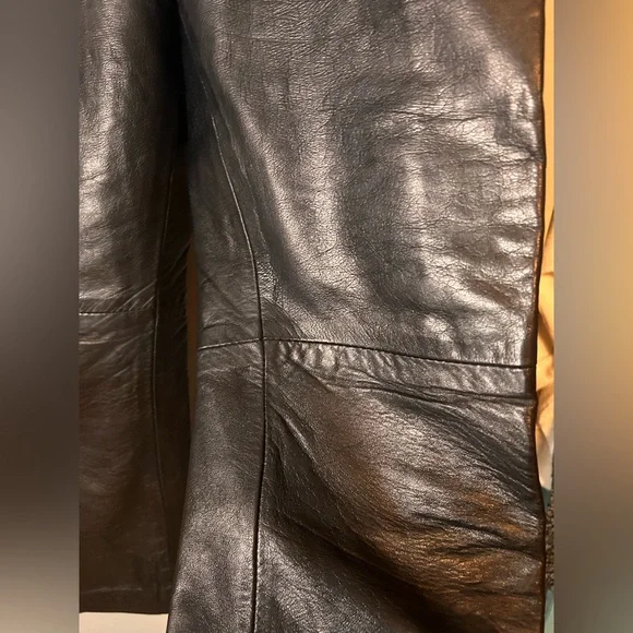 Genuine leather pants - Picture 4 of 14
